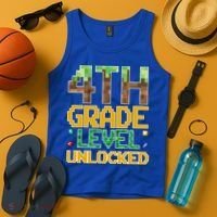Back To School 4th Grade Gamer Tank Top thumb 4