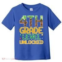 Back To School 4th Grade Gamer Toddler T-Shirt thumb 0