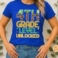 Back To School 4th Grade Gamer Women's T-Shirt thumb 2