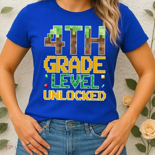 Back To School 4th Grade Gamer Women's T-Shirt