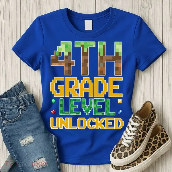 Back To School 4th Grade Gamer Women's T-Shirt
