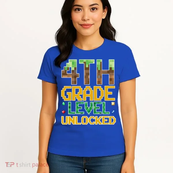 Back To School 4th Grade Gamer Women's T-Shirt