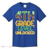 Back To School 4th Grade Gamer Kids T-Shirt thumb 0