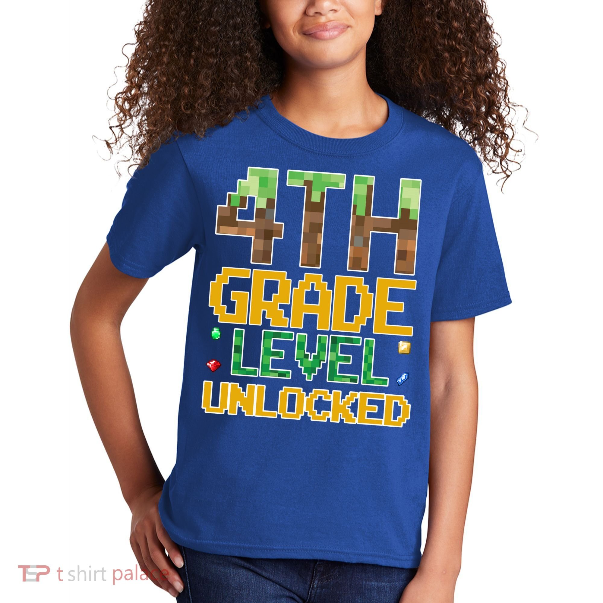 Back To School 4th Grade Gamer Kids T-Shirt