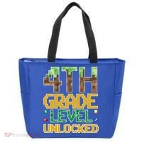 Back To School 4th Grade Gamer Tote Bag thumb 0