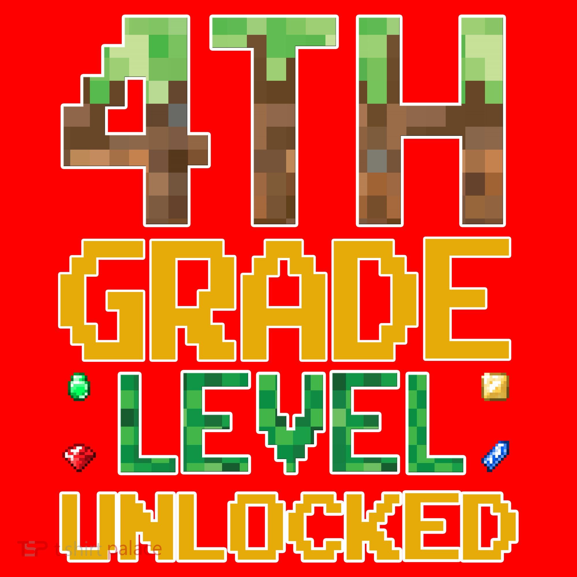 Back To School 4th Grade Gamer Santa Hat