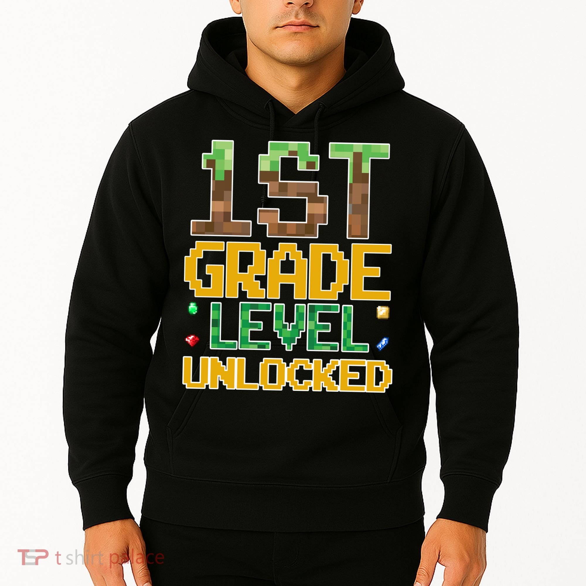 Back To School 1st Grade Gamer First Day Hoodie