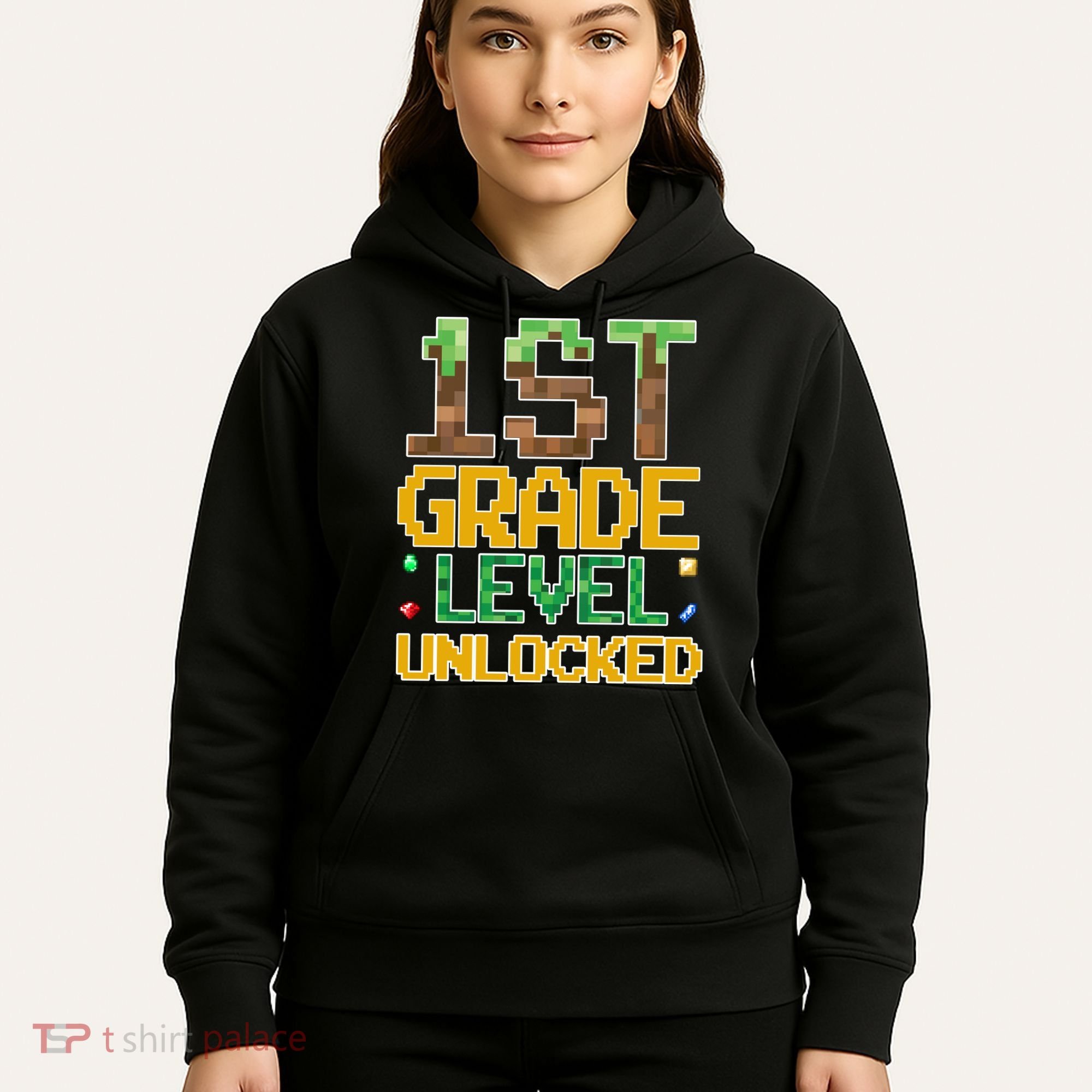 Back To School 1st Grade Gamer First Day Hoodie