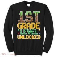 Back To School 1st Grade Gamer First Day Sweatshirt thumb 0