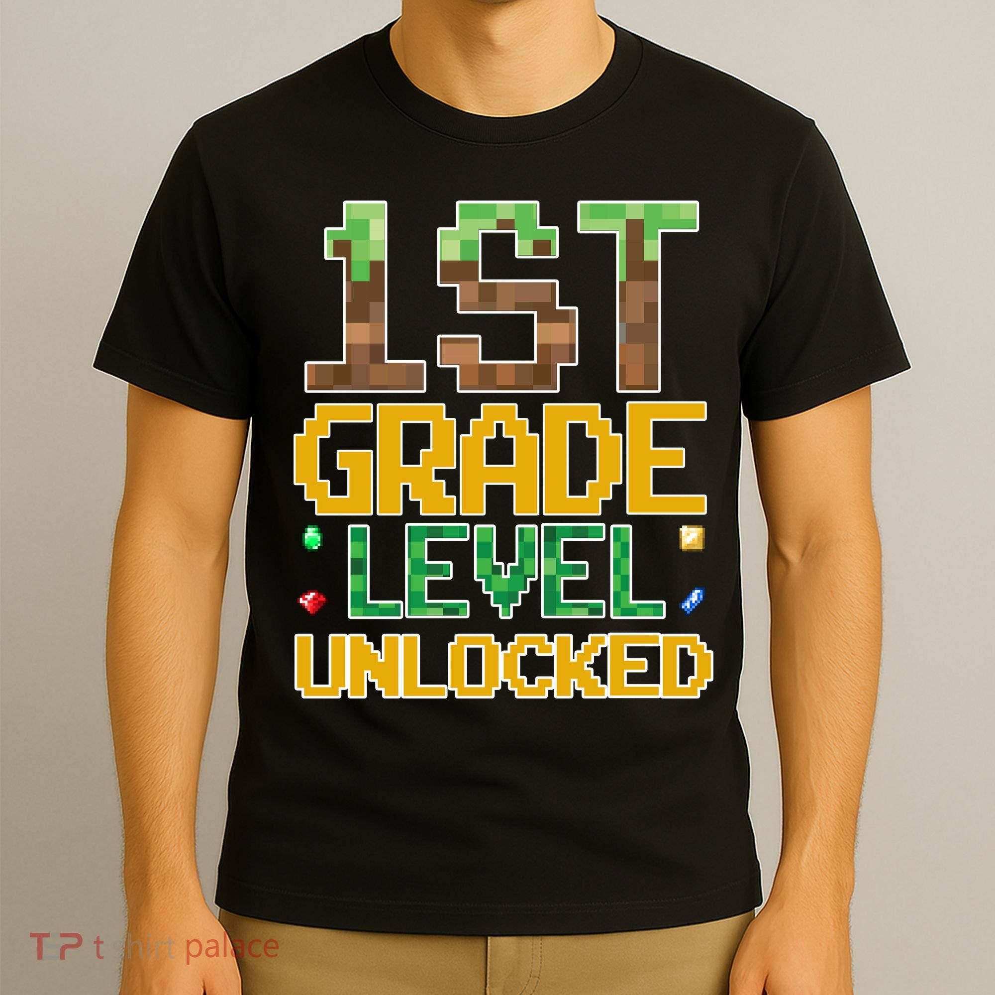 Back To School 1st Grade Gamer First Day T-Shirt