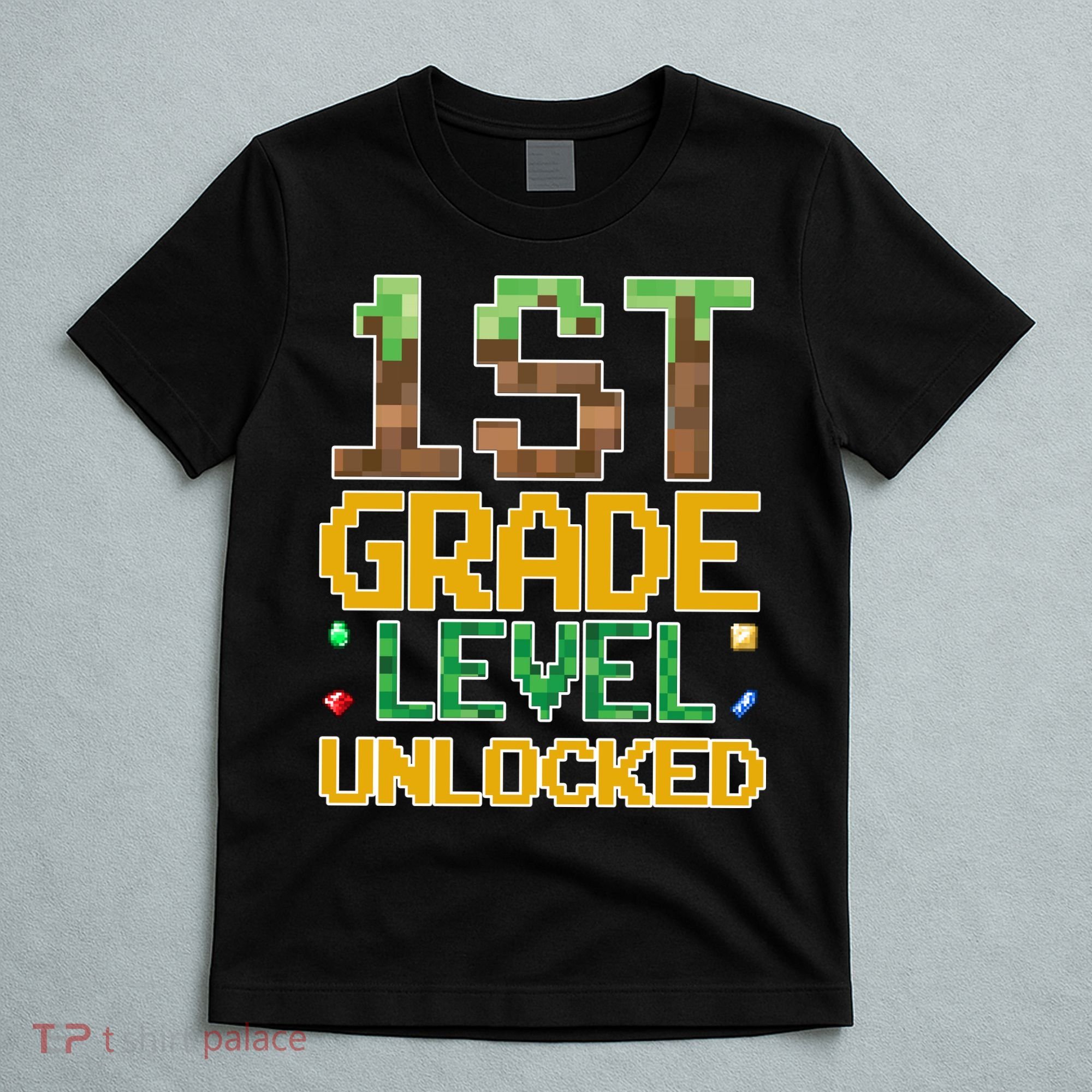 Back To School 1st Grade Gamer First Day T-Shirt
