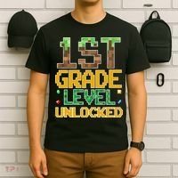 Back To School 1st Grade Gamer First Day T-Shirt thumb 6