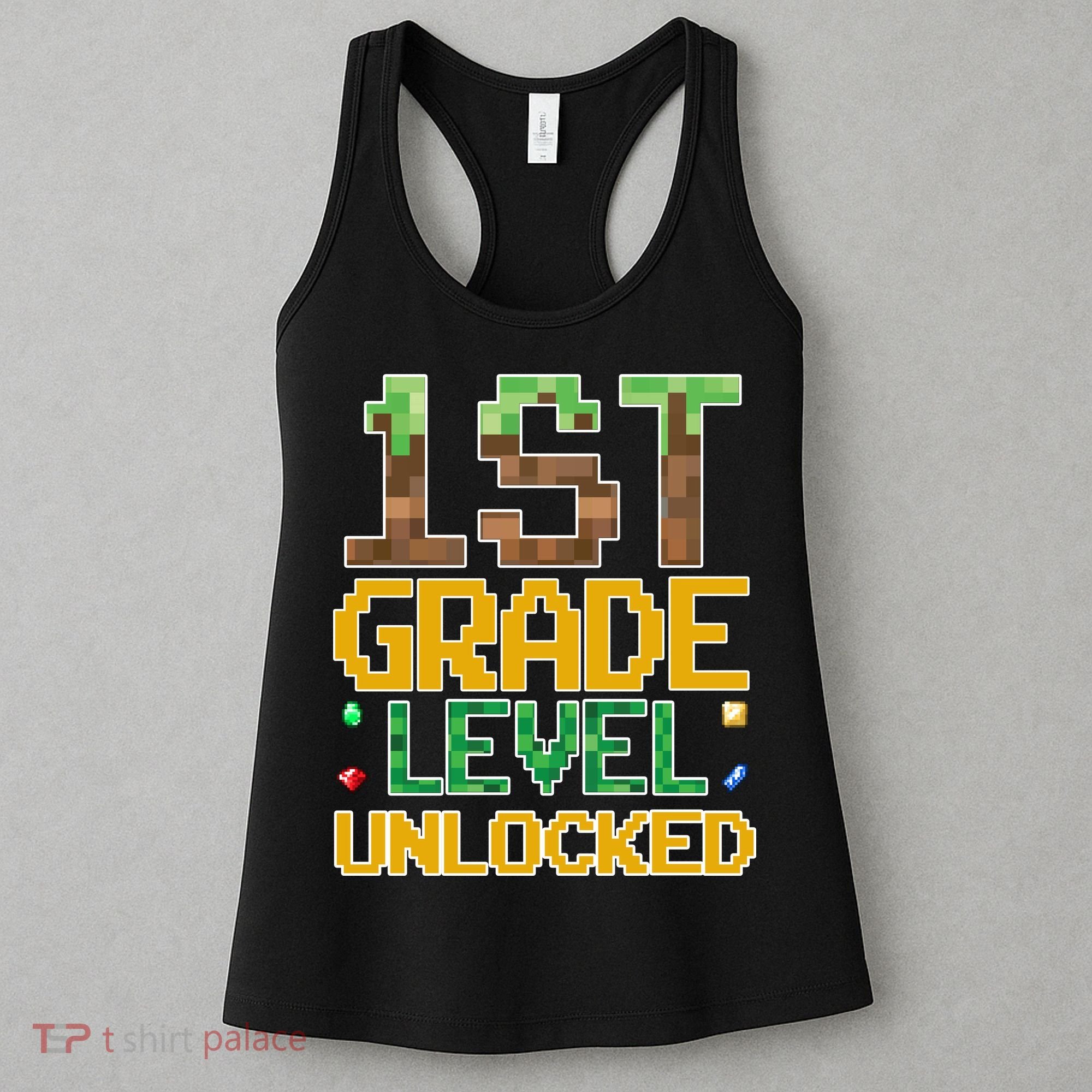Back To School 1st Grade Gamer First Day Women's Tank Top