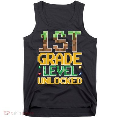 Back To School 1st Grade Gamer First Day Tank Top