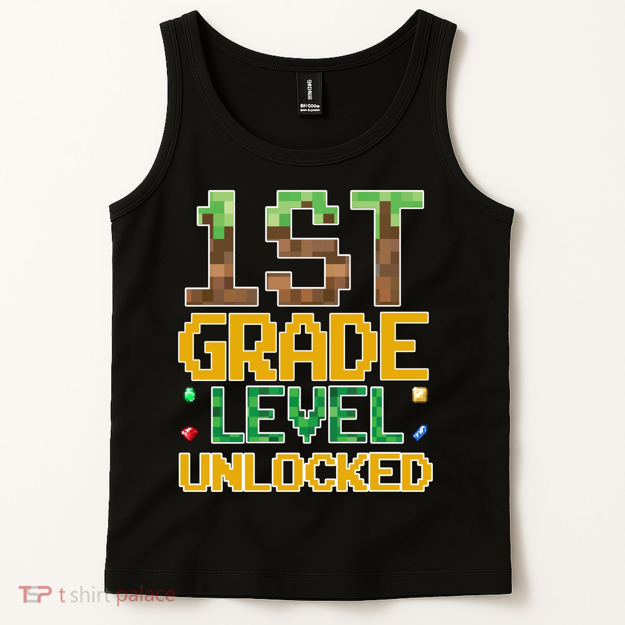 Back To School 1st Grade Gamer First Day Tank Top