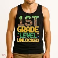 Back To School 1st Grade Gamer First Day Tank Top thumb 3
