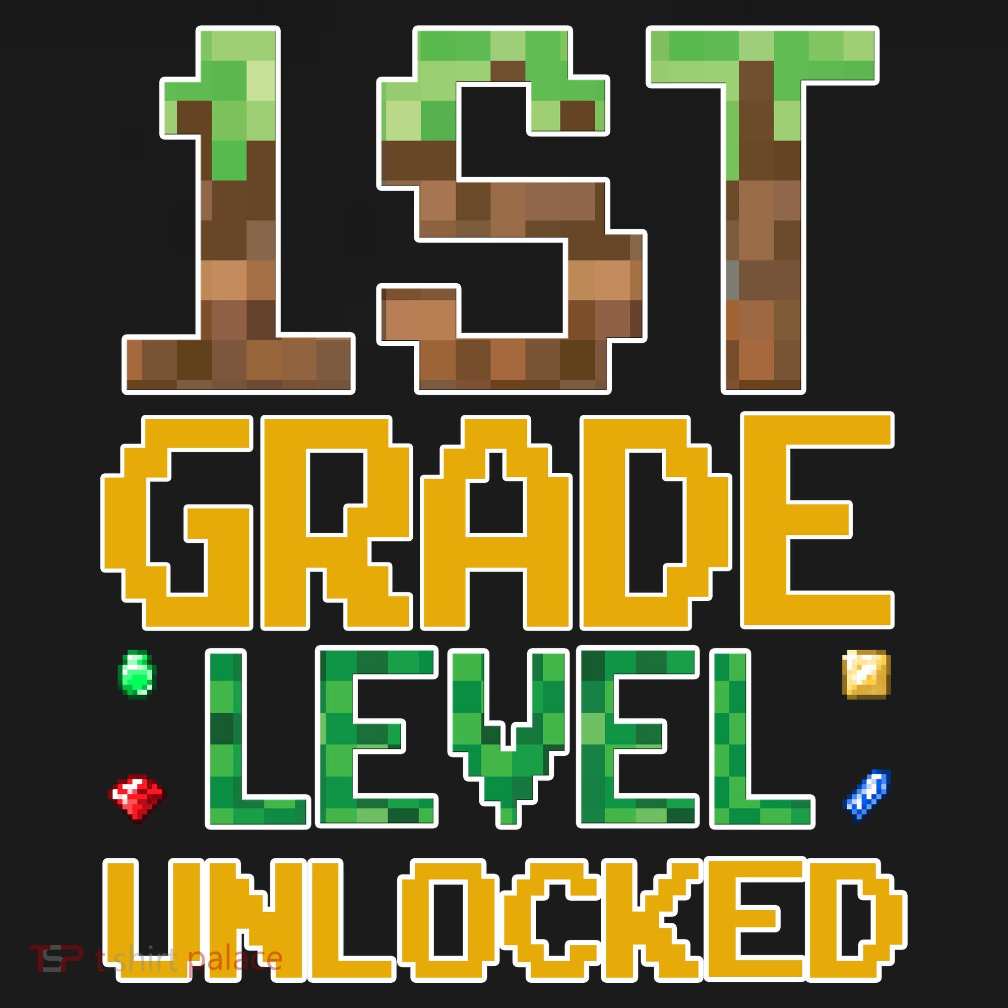 Back To School 1st Grade Gamer First Day Tank Top