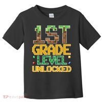 Back To School 1st Grade Gamer First Day Toddler T-Shirt thumb 0