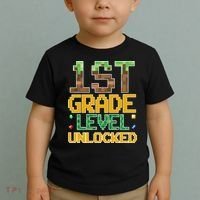 Back To School 1st Grade Gamer First Day Toddler T-Shirt thumb 2