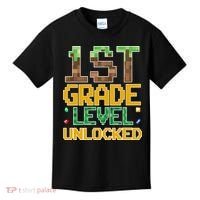 Back To School 1st Grade Gamer First Day Kids T-Shirt thumb 0