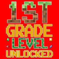 Back To School 1st Grade Gamer First Day Santa Hat thumb 1