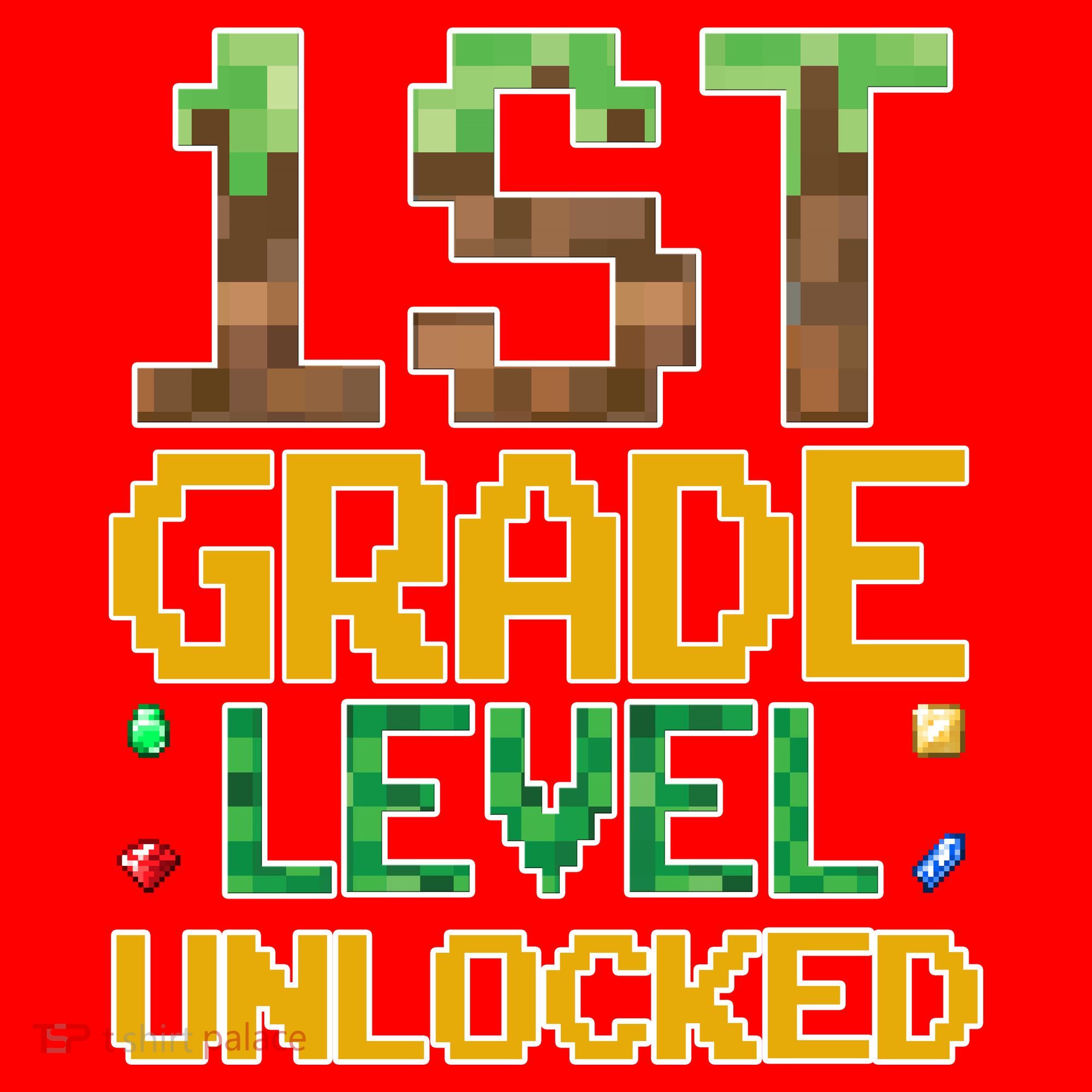 Back To School 1st Grade Gamer First Day Santa Hat