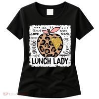 Back To School Teach Love Inspire Lunch Lady Women's T-Shirt thumb 0