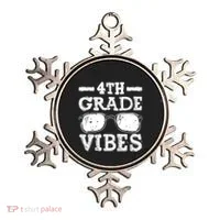 Back To School 4th Grade Vibes First Day Teacher Gift Ornament thumb 0