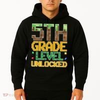 Back To School 5th Grade Gamer Fifth Grader Hoodie thumb 2