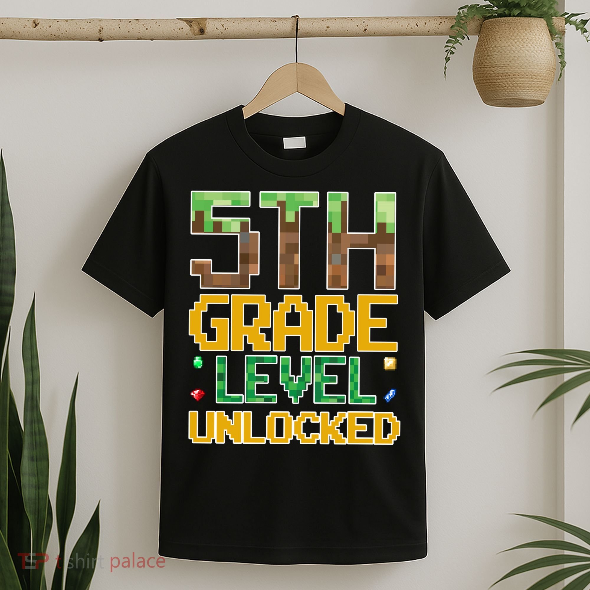 Back To School 5th Grade Gamer Fifth Grader T-Shirt