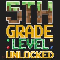 Back To School 5th Grade Gamer Fifth Grader Beanie thumb 2