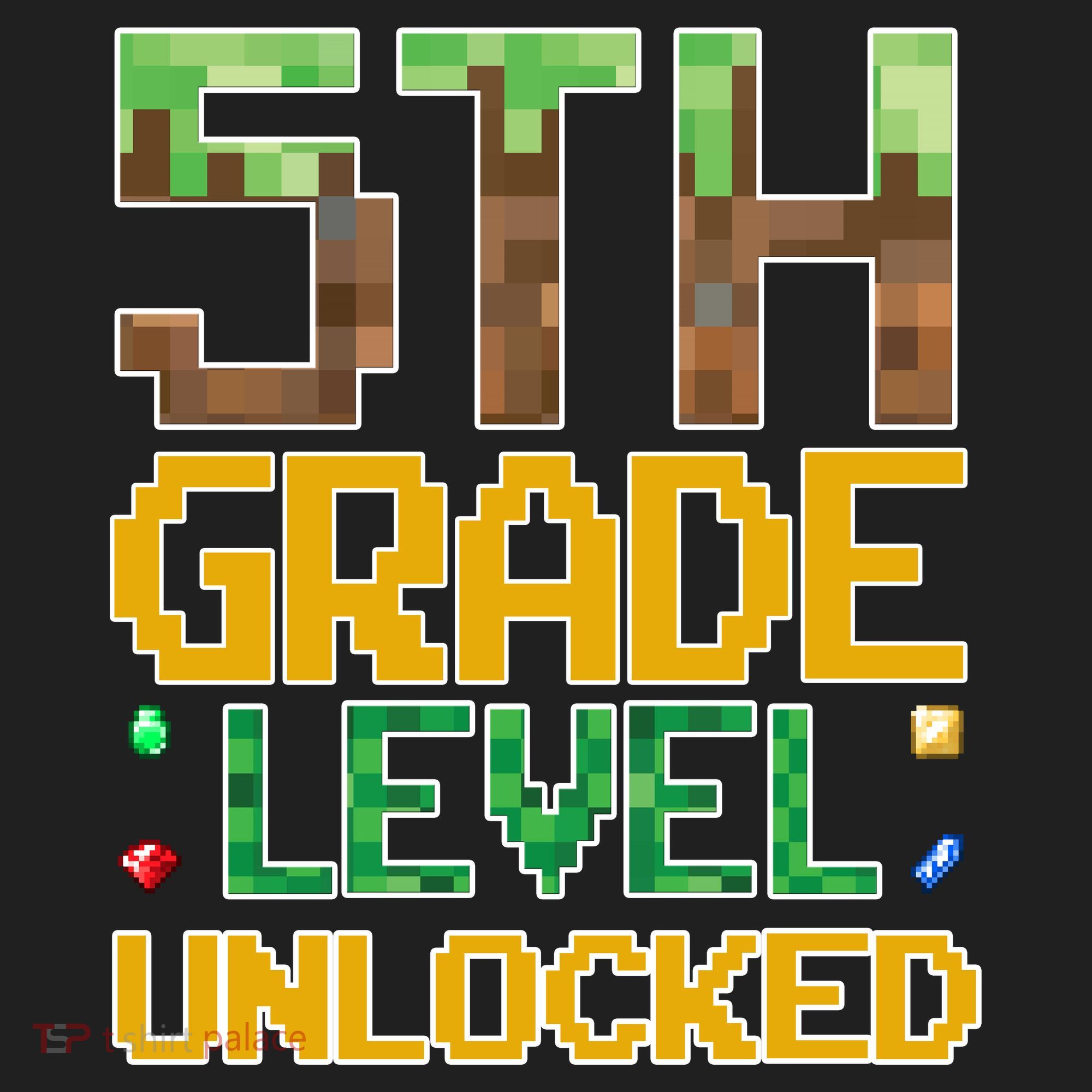 Back To School 5th Grade Gamer Fifth Grader Beanie
