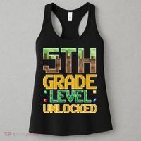 Back To School 5th Grade Gamer Fifth Grader Women's Tank Top thumb 3