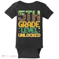 Back To School 5th Grade Gamer Fifth Grader Baby Bodysuit thumb 0
