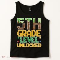 Back To School 5th Grade Gamer Fifth Grader Tank Top thumb 2