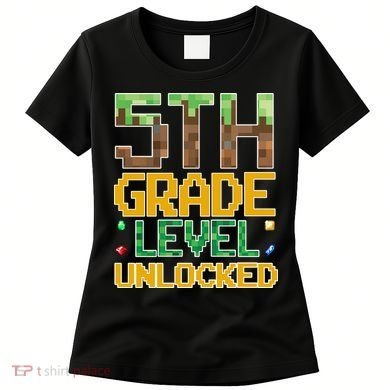 Back To School 5th Grade Gamer Fifth Grader Women's T-Shirt