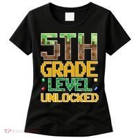 Back To School 5th Grade Gamer Fifth Grader Women's T-Shirt thumb 0