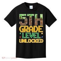 Back To School 5th Grade Gamer Fifth Grader Kids T-Shirt thumb 0