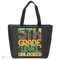 Back To School 5th Grade Gamer Fifth Grader Tote Bag thumb 0