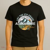 Back To School Let The 5th Grade Adventure Begin Fifth Grade T-Shirt thumb 3