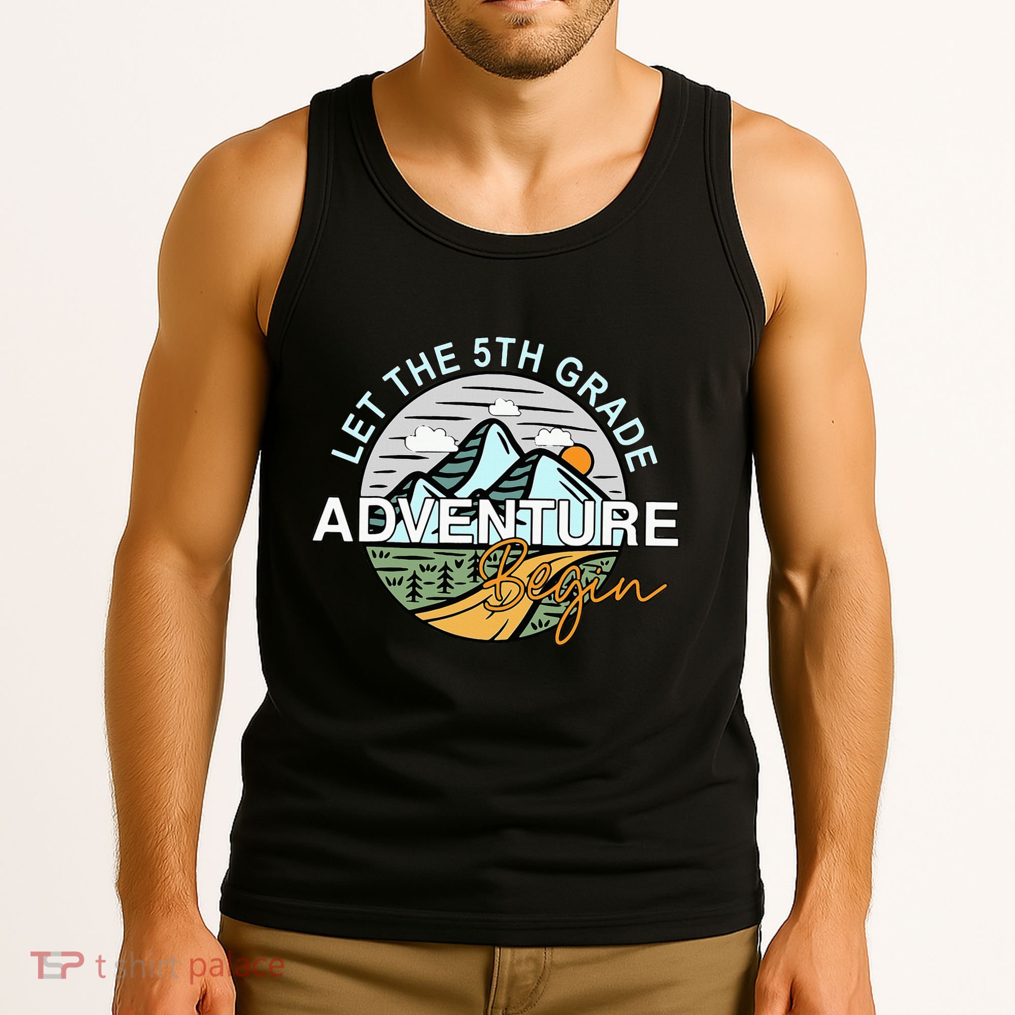 Back To School Let The 5th Grade Adventure Begin Fifth Grade Tank Top