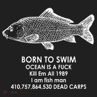 Born To Swim Ocean Is A Fuck Women's Sweatshirt thumb 2