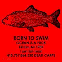 Born To Swim Ocean Is A Fuck Santa Hat thumb 1