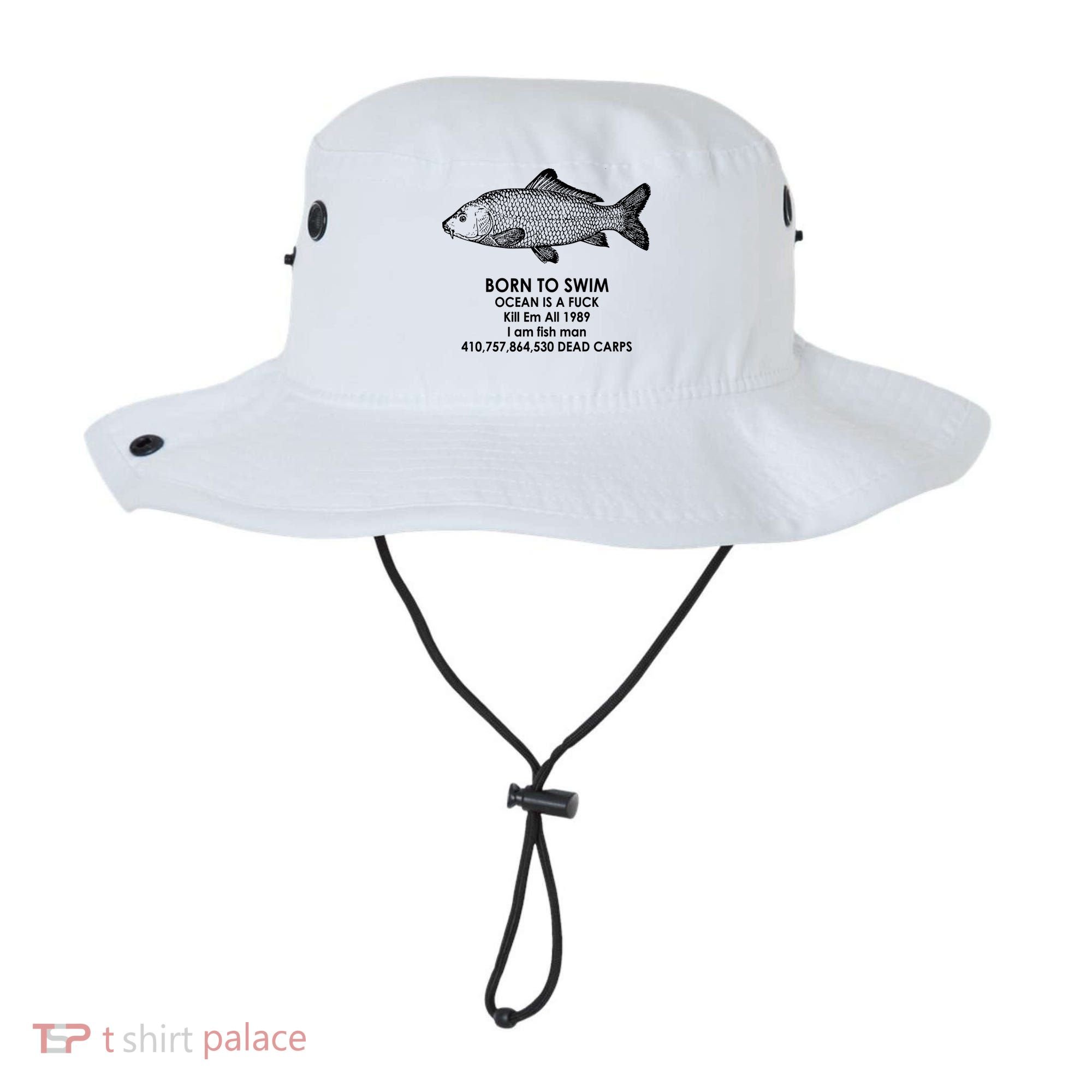 Born To Swim Ocean Is A Fuck Bucket Hat