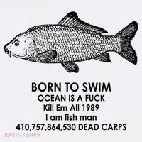 Born To Swim Ocean Is A Fuck Women's Hoodie thumb 2