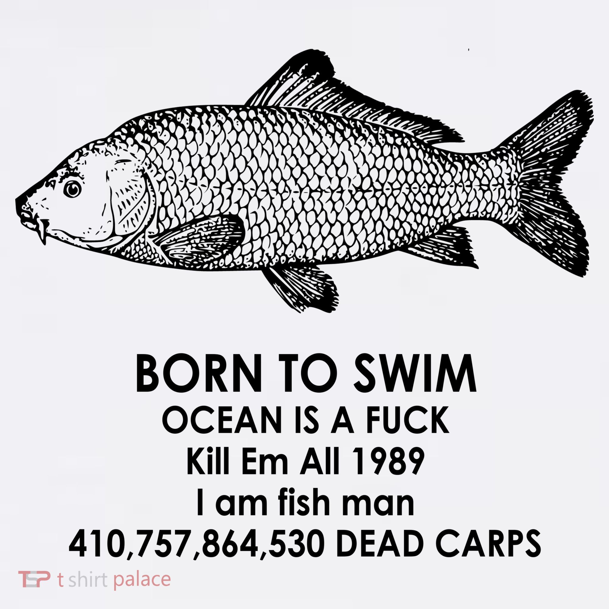 Born To Swim Ocean Is A Fuck Women's Tank Top
