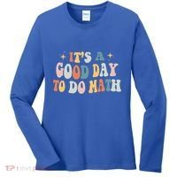 Back To School Its A Good Day To Do Math Teachers Meaningful Gift Women's Long Sleeve Shirt thumb 0
