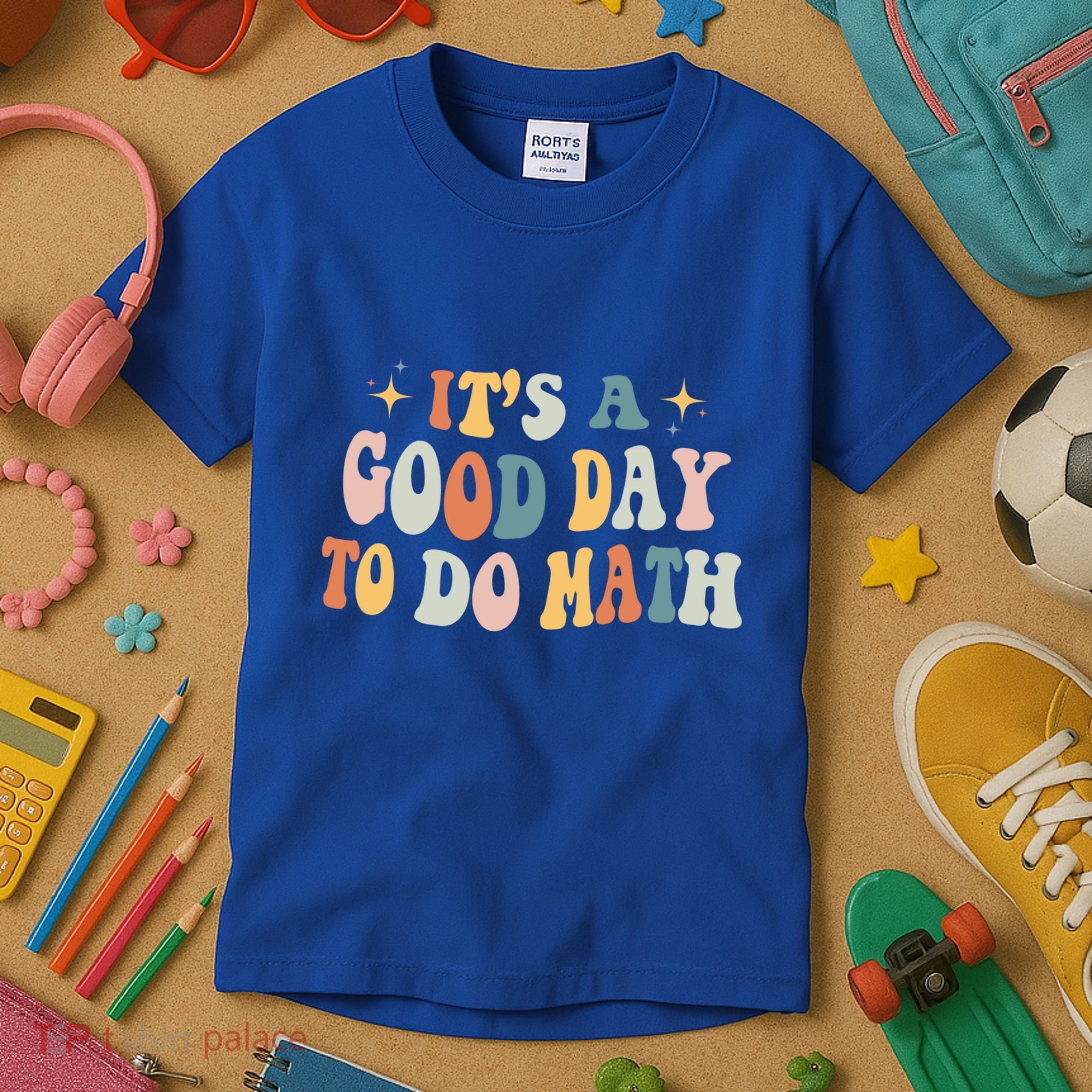 Back To School Its A Good Day To Do Math Teachers Meaningful Gift Kids T-Shirt