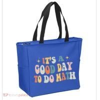 Back To School Its A Good Day To Do Math Teachers Meaningful Gift Tote Bag thumb 2