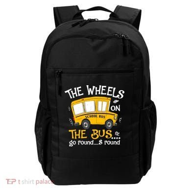 Back To School The Wheels On The Bus Backpack